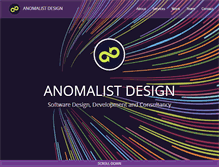 Tablet Screenshot of anomalistdesign.com